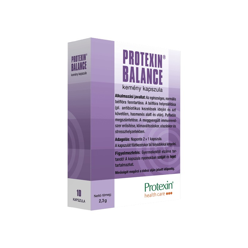 Protexin Balance (10 db kapszula) - A normál bélflóra fenntartásáért