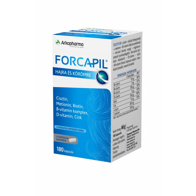 Forcapil hajerősítő Kapszula 180x