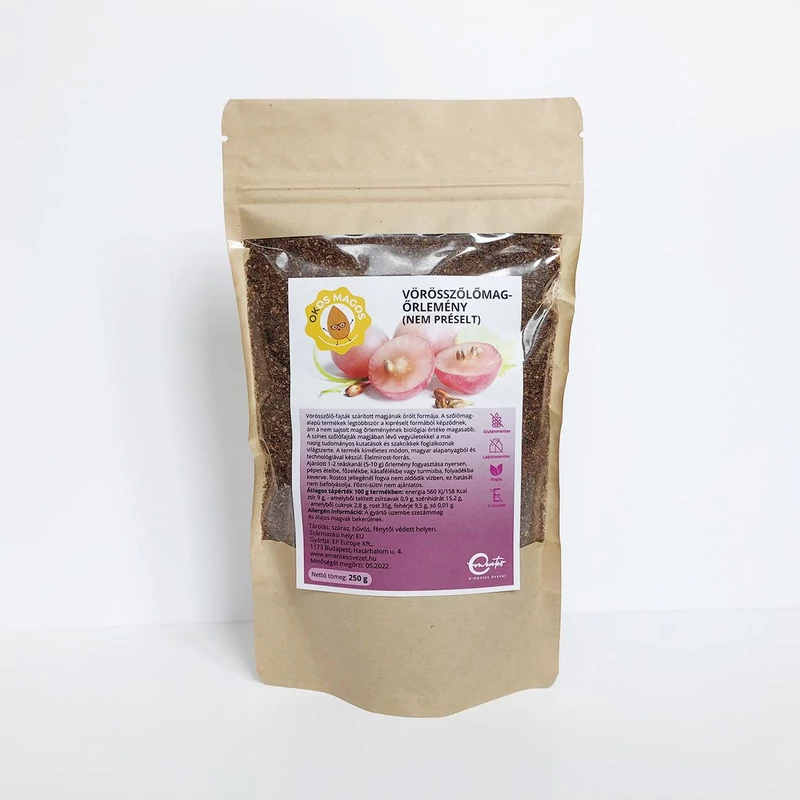 Okos Magos vörösszőlőmag őrlemény nem préselt 250 g