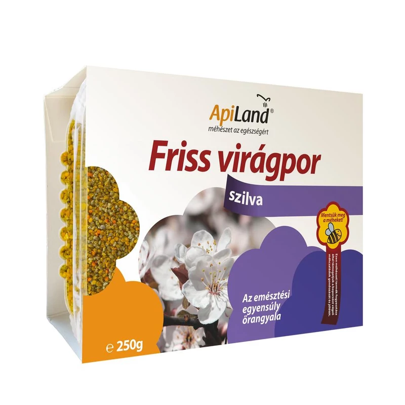 Apiland nyers szilva virágpor 250 g