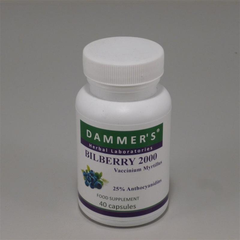 Dammer s feketeáfonya kapszula 2000mg 40 db