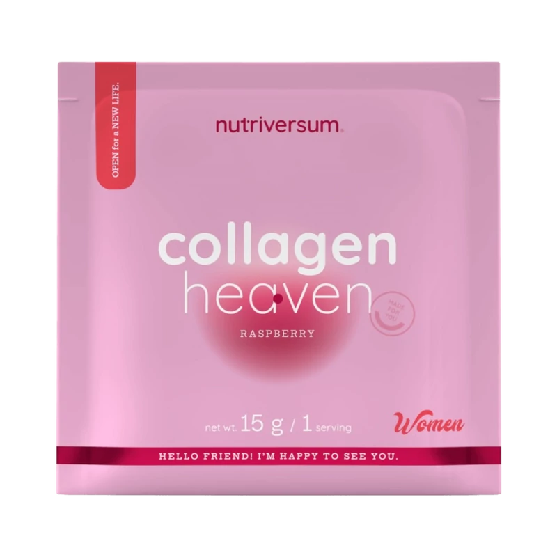 Collagen Heaven - 15 g - málna - Nutriversum