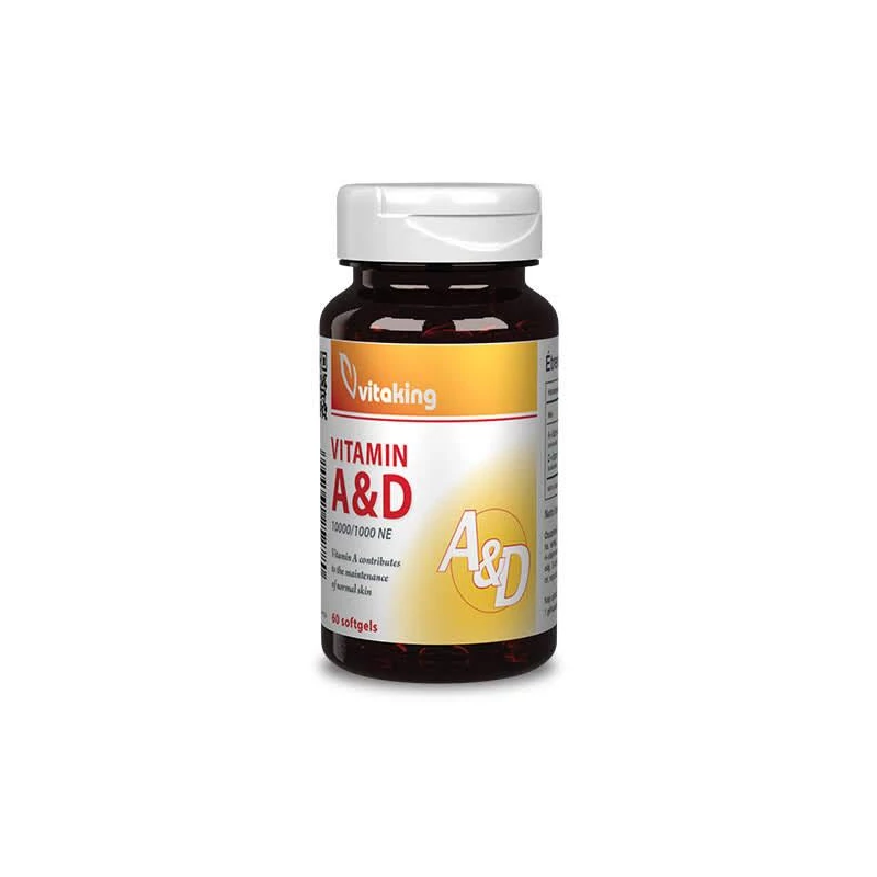 Vitaking a & d lágyzselatin kapszula 60 db