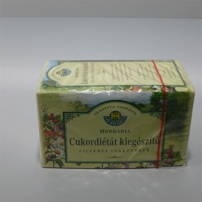 Herbária cukordiétát kiegészítő tea 20x1,5g 30 g