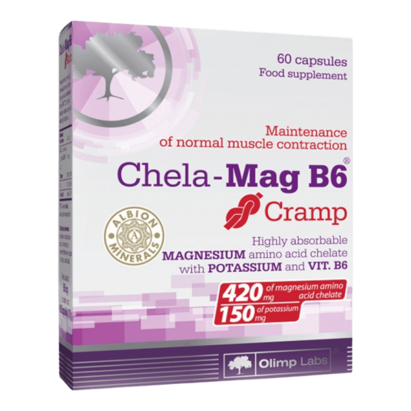 Chela-Mag B6 Cramp - 60 kapszula - Olimp Labs