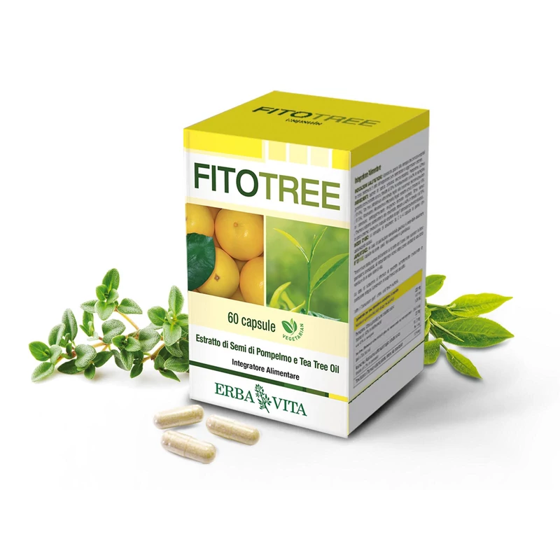 FitoTree 60x- mikrokapszulázással készült a folyamatos hatóanyag leadásért - Erba Vita