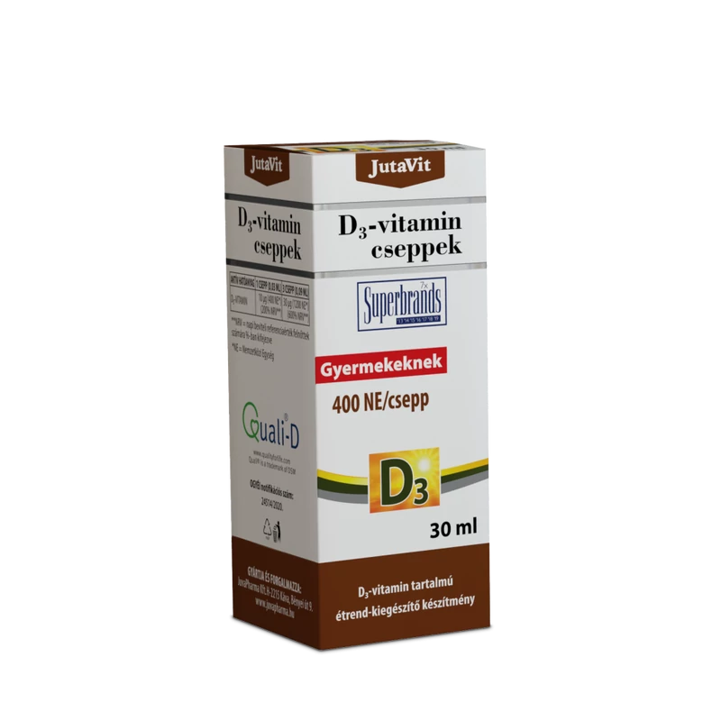 Jutavit d3-vitamin 400NE csepp 30 ml
