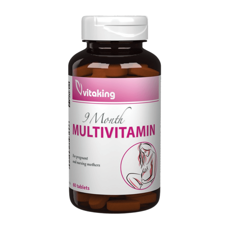 9 Hónap Multivitamin - 60 tabletta - Vitaking