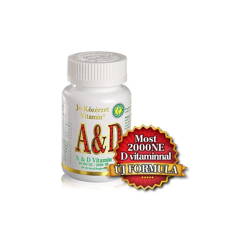 Jó Közérzet a&d vitamin 100 db