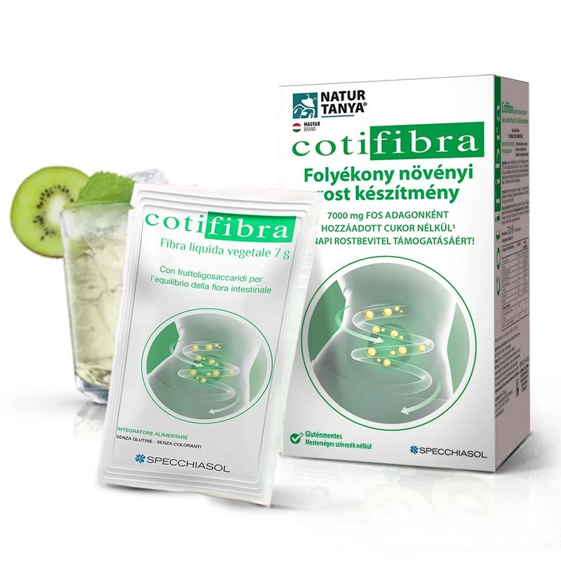 Naturtanya spacchiasol cotifibra bélradír 7000 mg prebiotikus rosttal/ivótasak 12 db