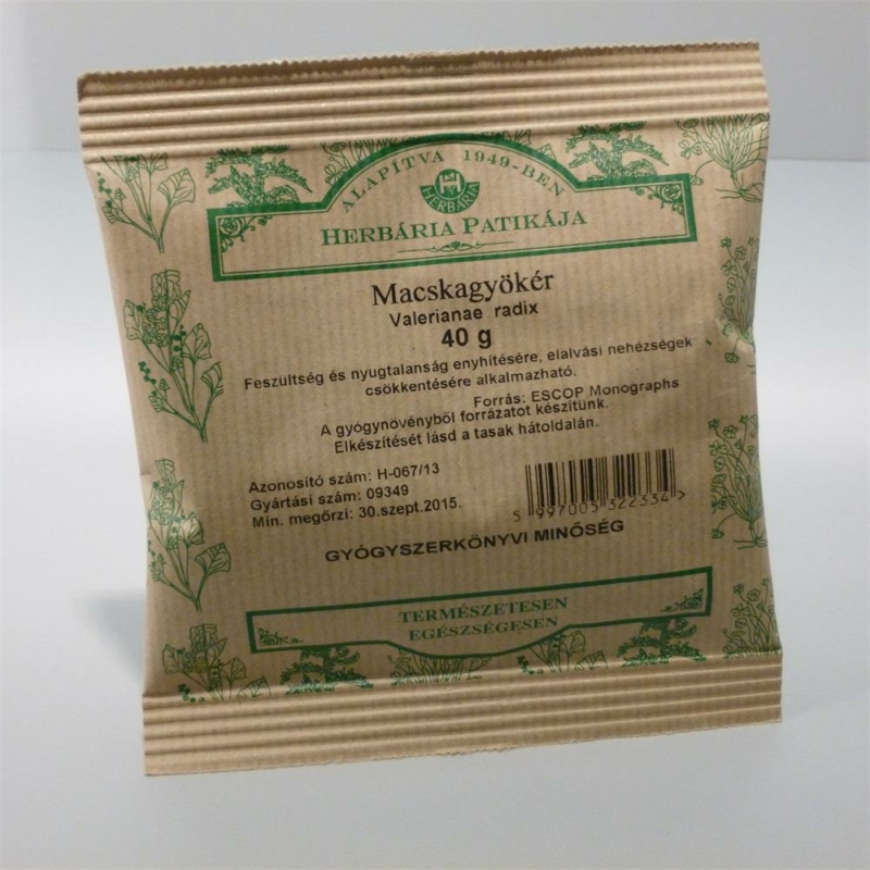 Herbária macskagyökér tea 40 g