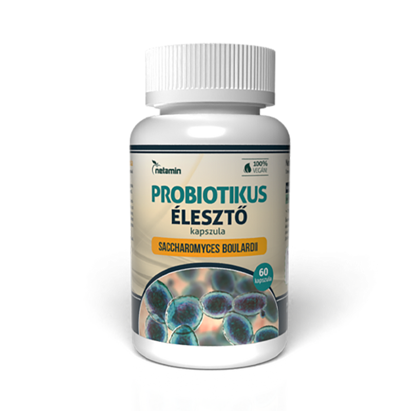 Netamin probiotikus élesztő kapszula 60 db