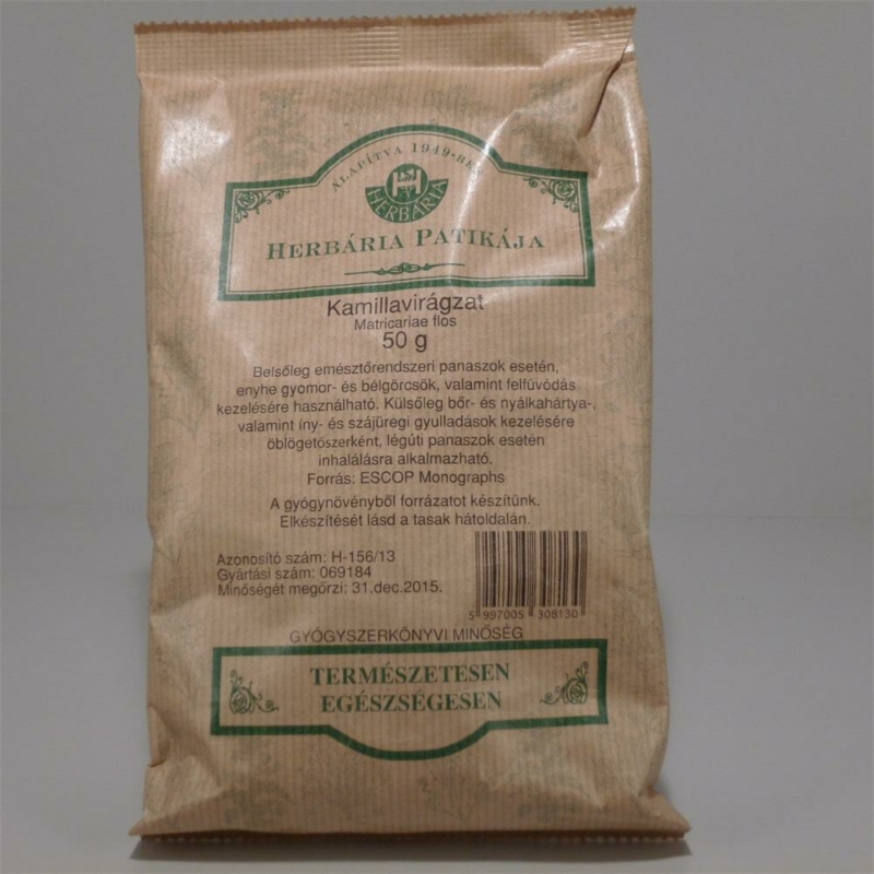 Herbária kamillavirágzat tea 50 g