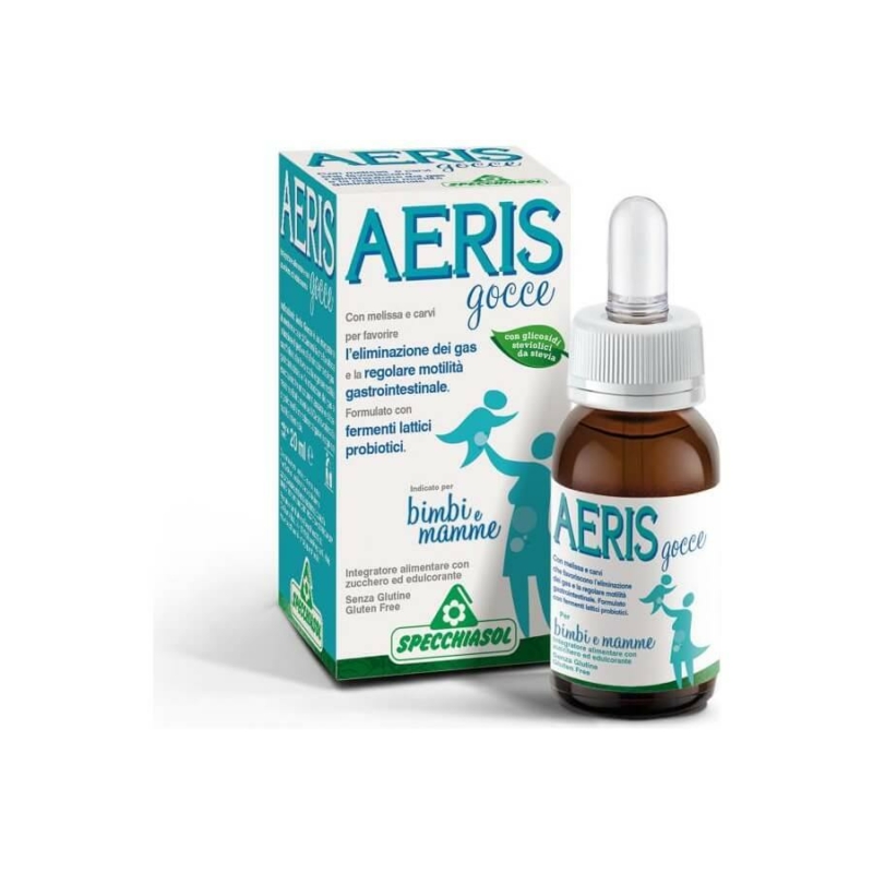 AERIS csepp - Bifidobacterium infantis és gyógynövények a megfelelő bélmozgásért - 20 ml - Specchiasol