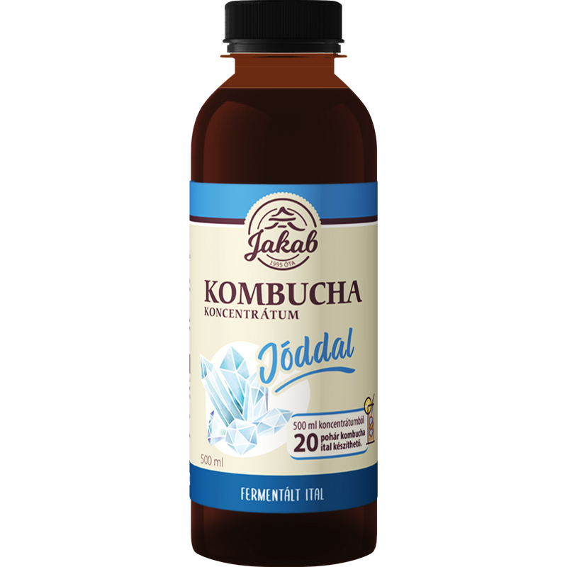 Kombucha tea koncentrátum jódos 500 ml