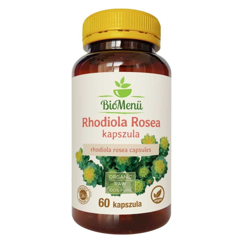 BioMenü bio rhodiola rosea 500 mg kapszula 60 db