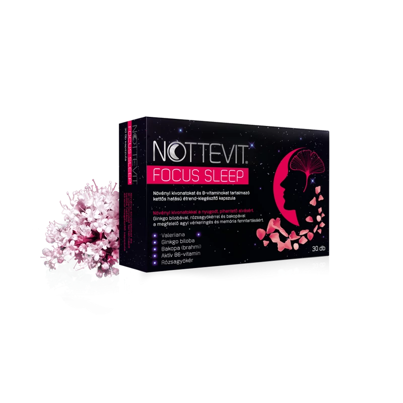 Nottevit focus sleep étrend-kiegészítő kapszula 30 db