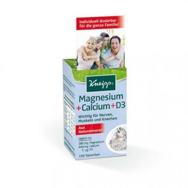 Kneipp magnézium + kaclium + d3 vitamin 150 db
