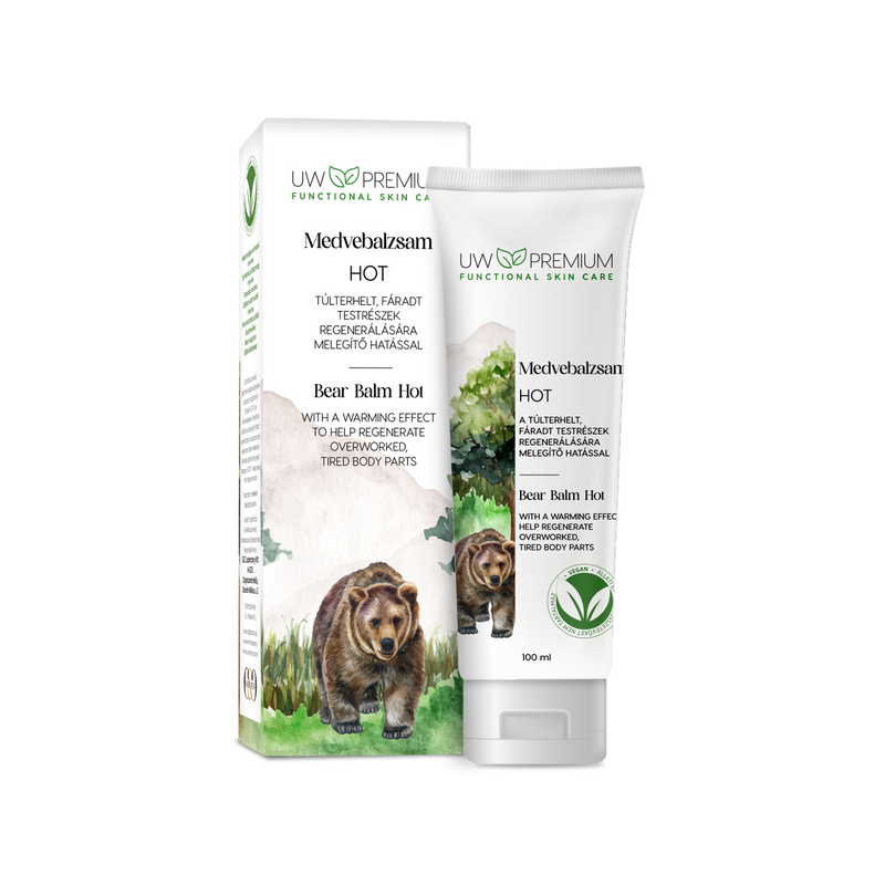 Uw premium medvebalzsam hot tubusos 100 ml