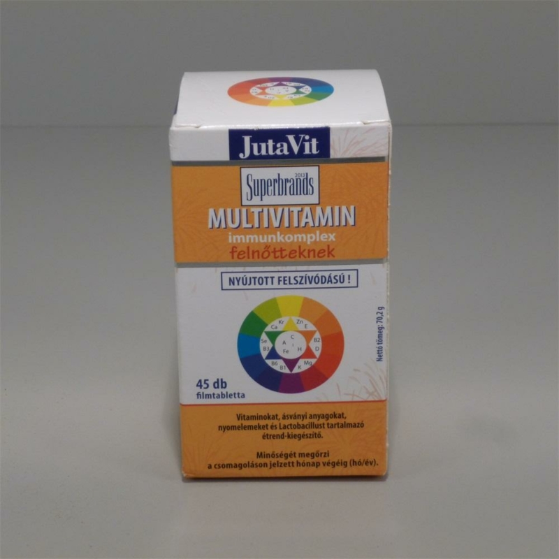 Jutavit multivitamin immunkomplex tabletta felnőtt 45 db