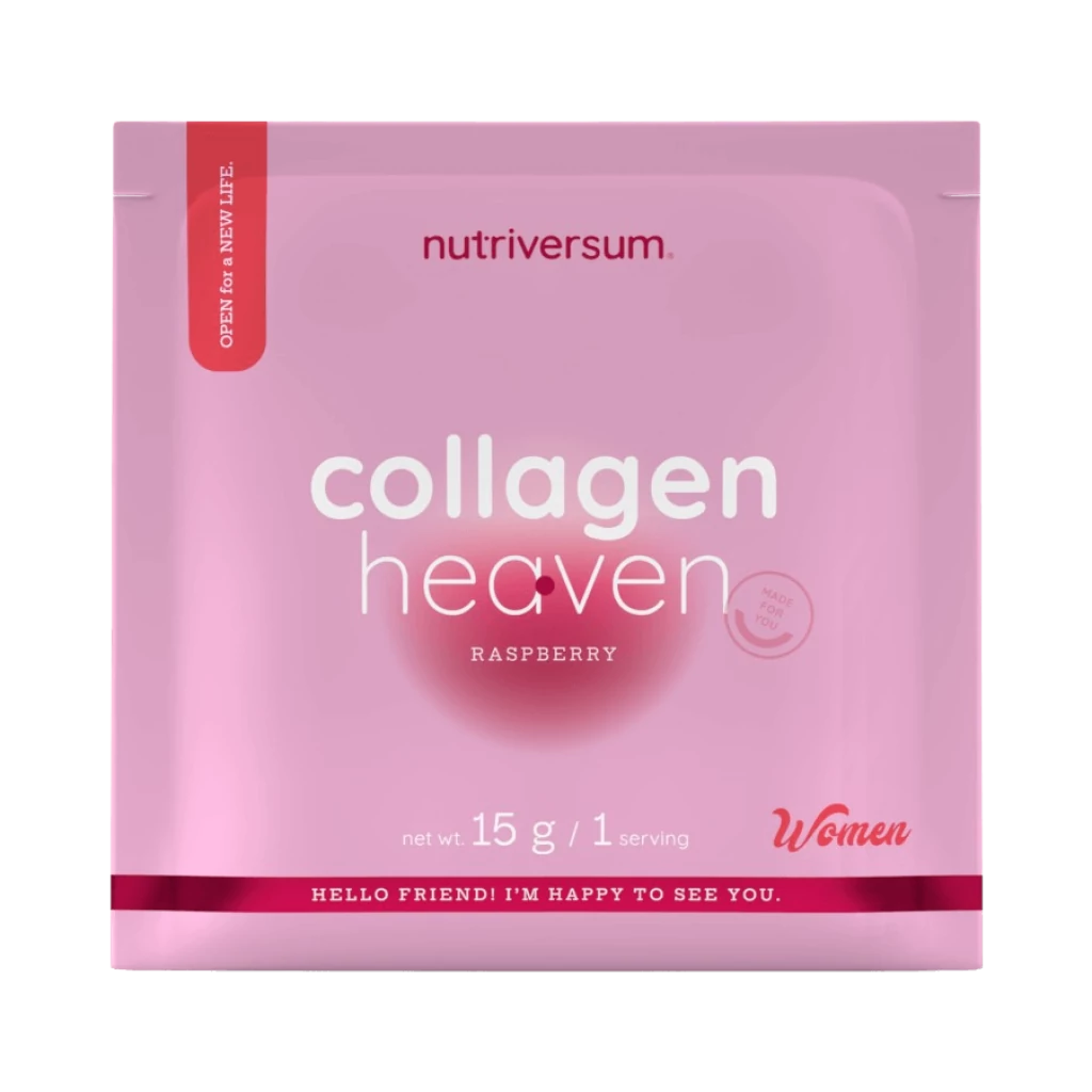 Collagen Heaven - 15 g - málna - Nutriversum