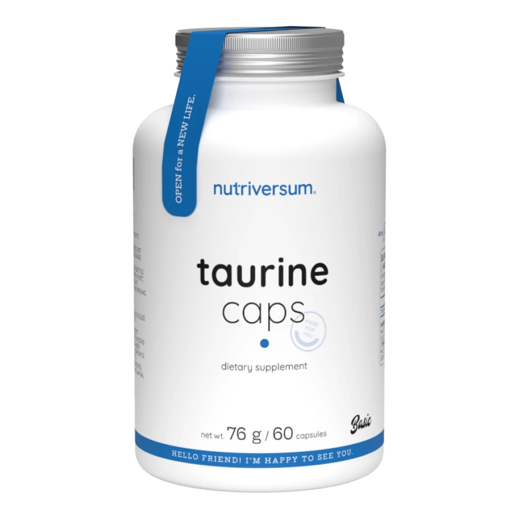 Taurine - 60 kapszula - Nutriversum