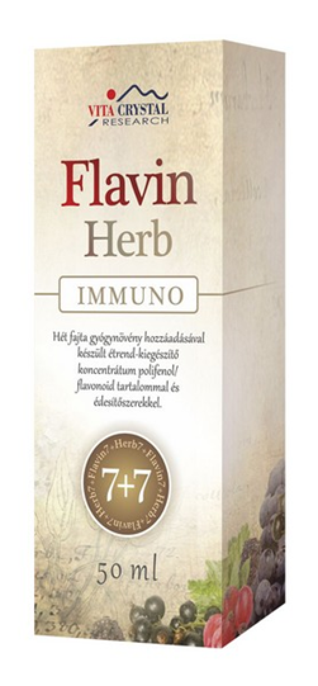 Flavinherb immuno étrend-kiegészítő koncentrátum 50 ml