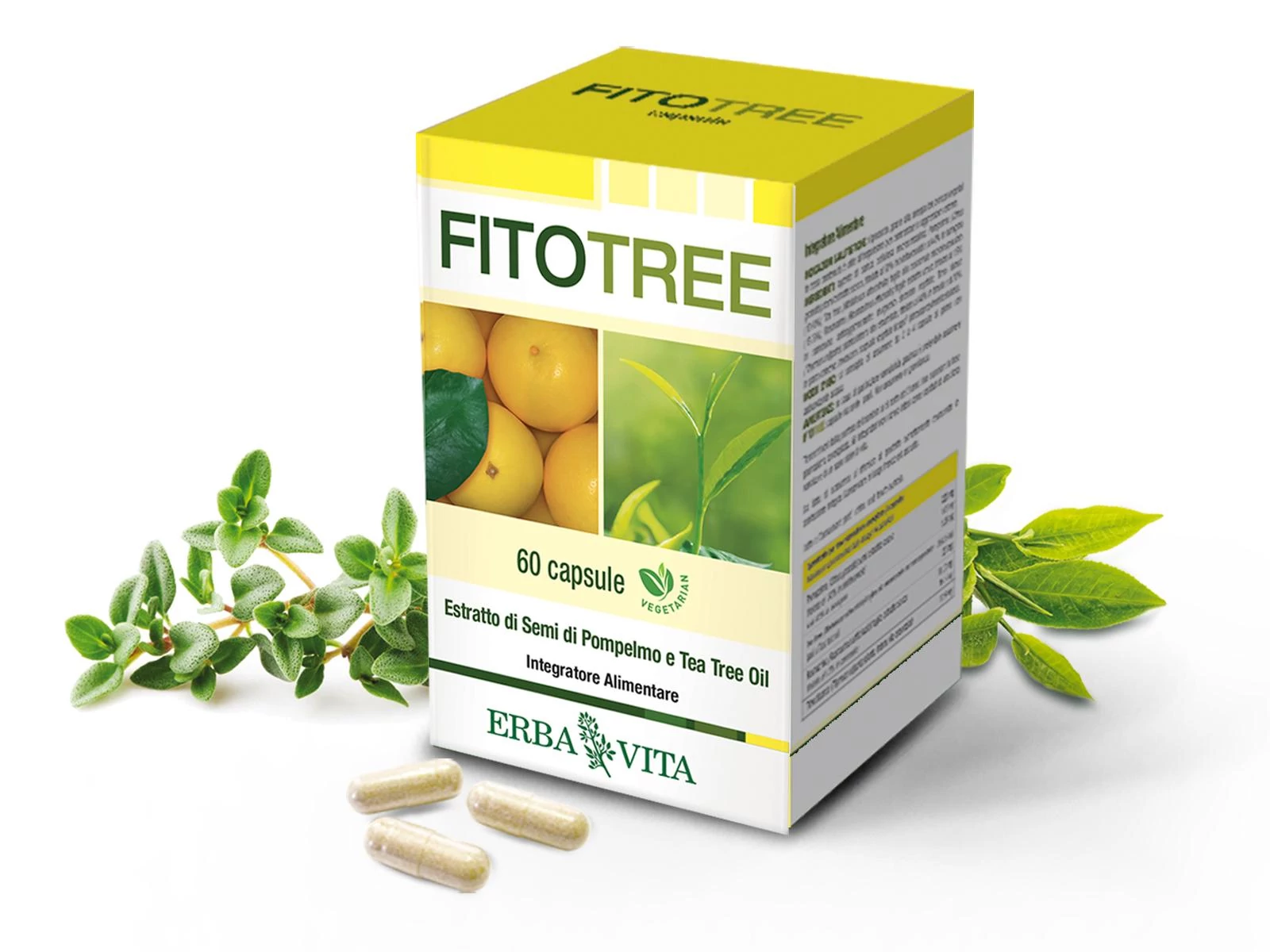 FitoTree 60x- mikrokapszulázással készült a folyamatos hatóanyag leadásért - Erba Vita
