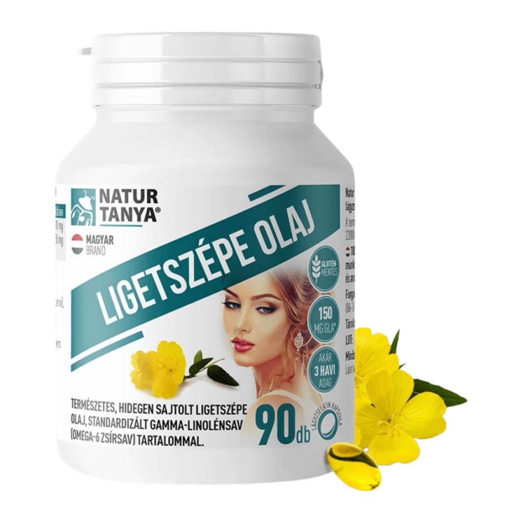 Standardizált Ligetszépe olaj - 90 kapszula - Natur Tanya