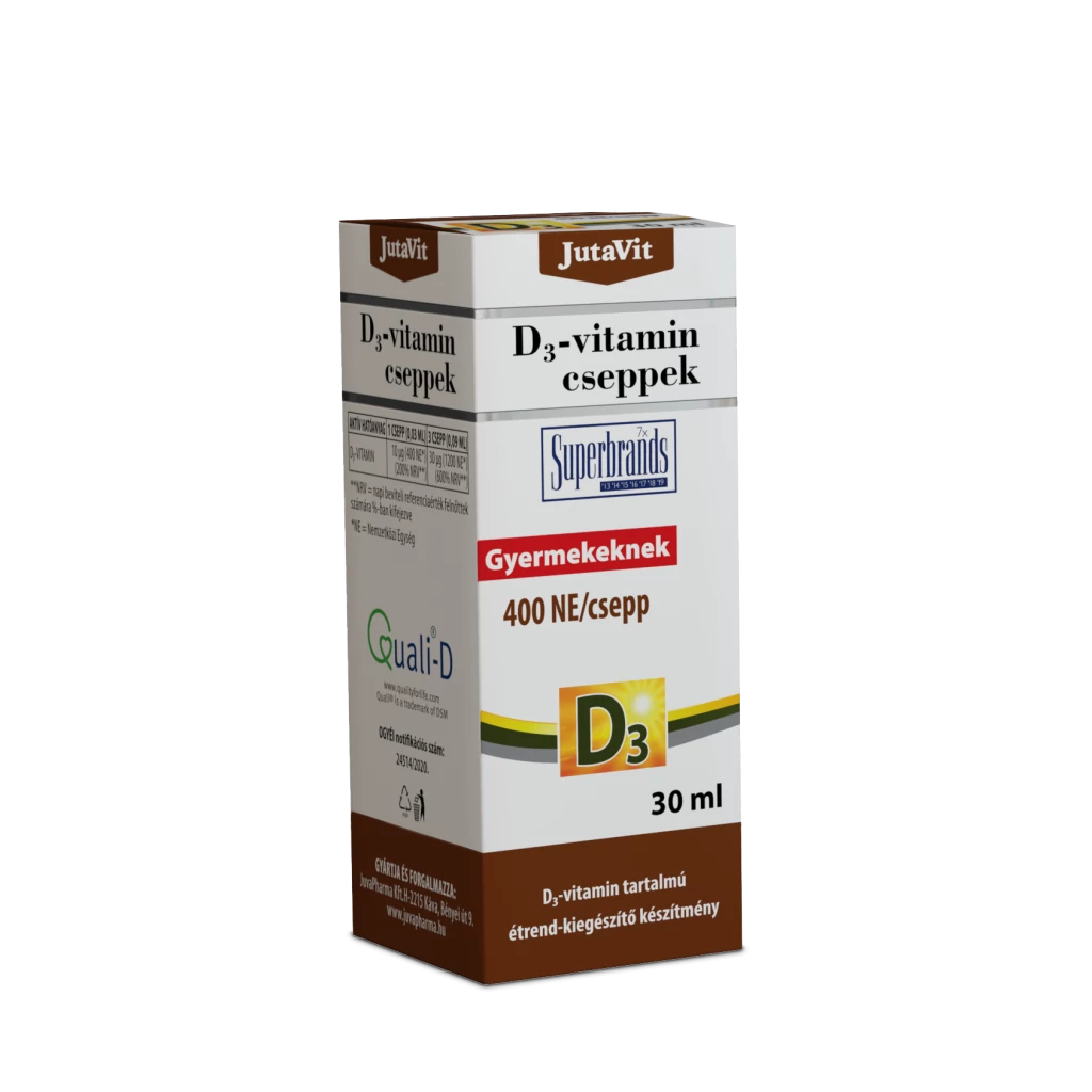 Jutavit d3-vitamin 400NE csepp 30 ml