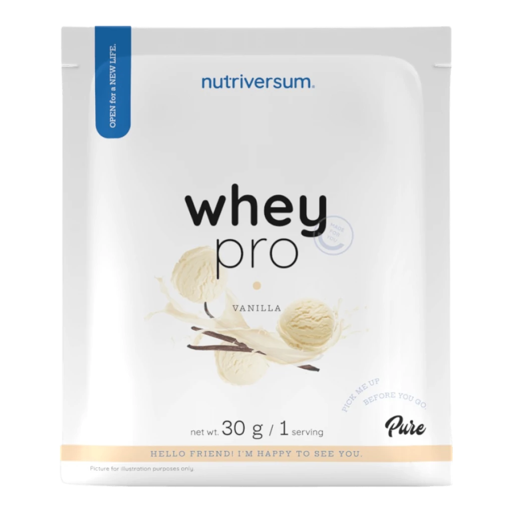 Whey PRO - 30 g - vanília - Nutriversum