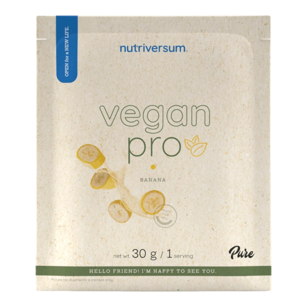Vegan Pro - 30 g - banán - Nutriversum