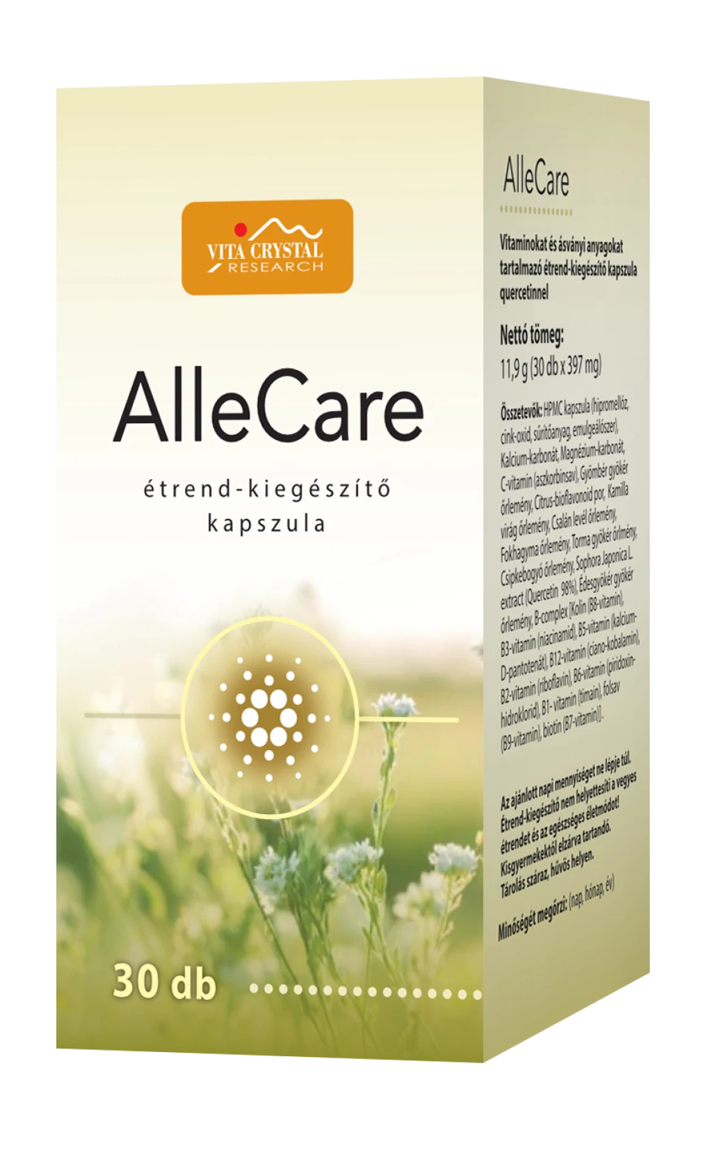Vita Crytal allecare étrend-kiegészítő kapszula 30 db