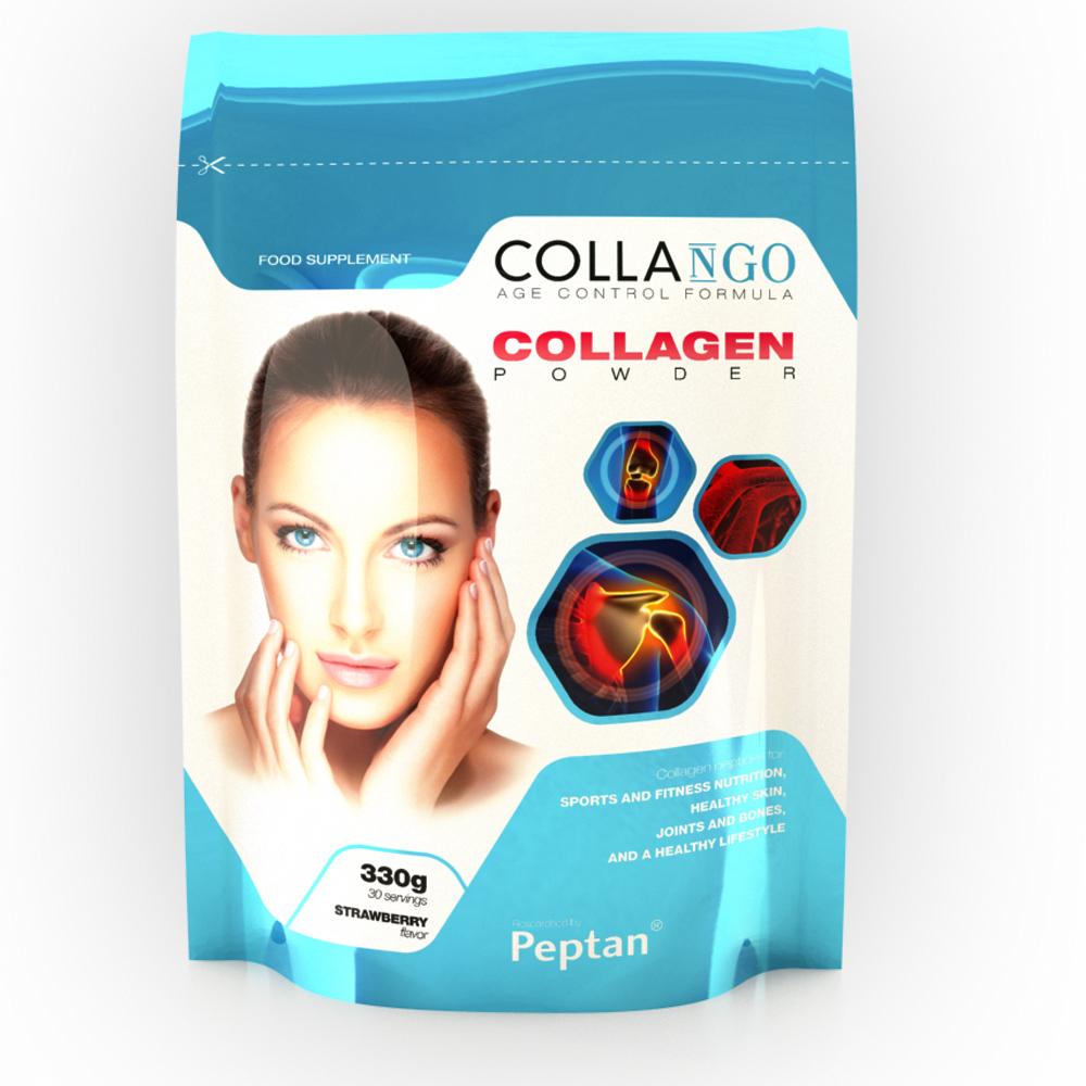 Collango collagen, strawberry 330 g