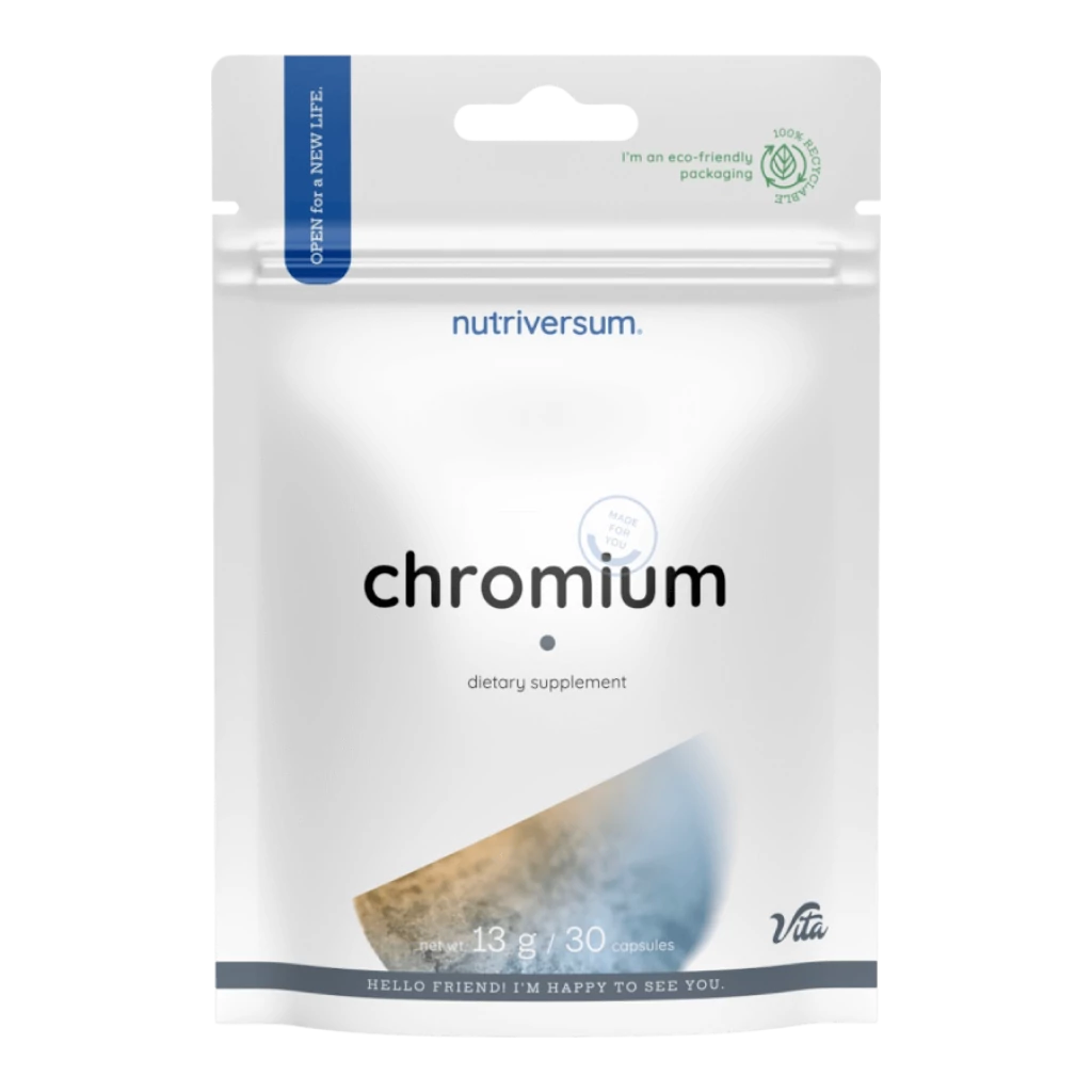 Chromium - 30 tabletta - Nutriversum