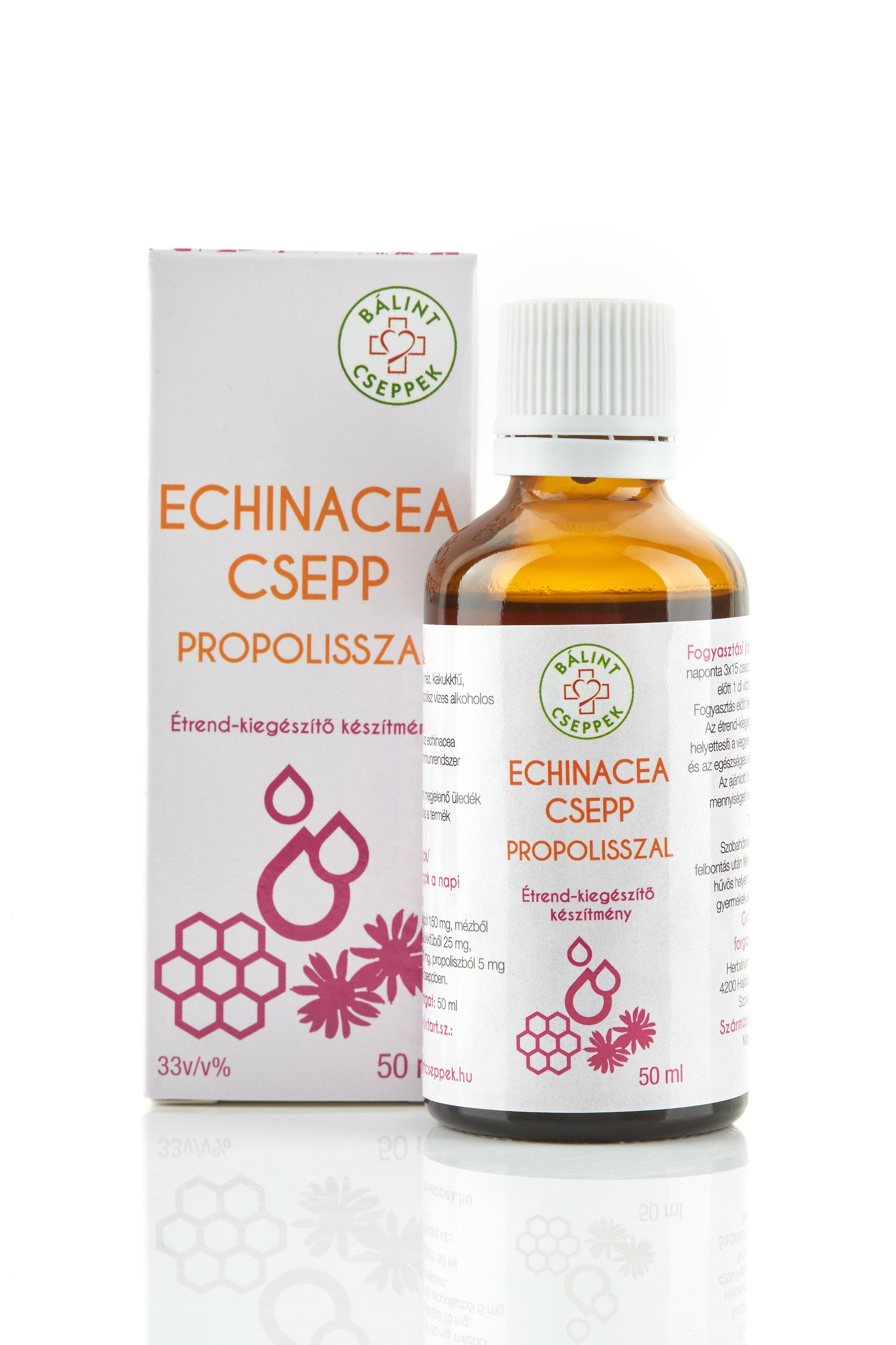 Bálint cseppek echinacea csepp propolisszal 50 ml