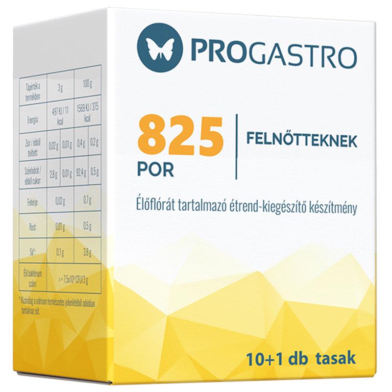 ProGastro 825 - Élőflórát tartalmazó étrend-kiegészítő készítmény (10+1 db tasak)