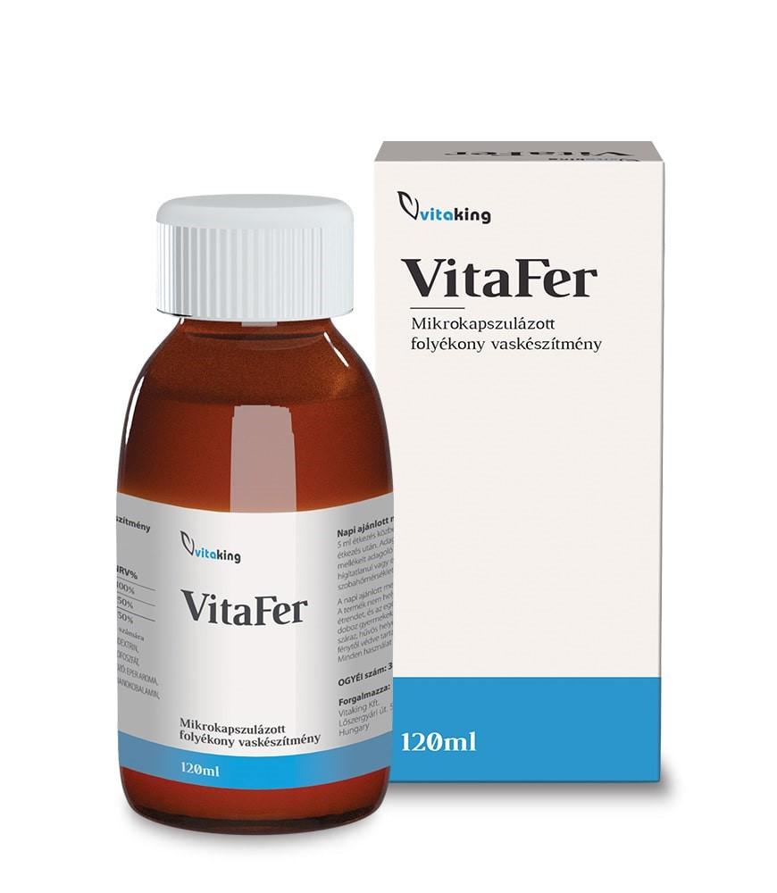 VitaFer - Mikrokapszulás Vas Szirup - 120ml - Vitaking