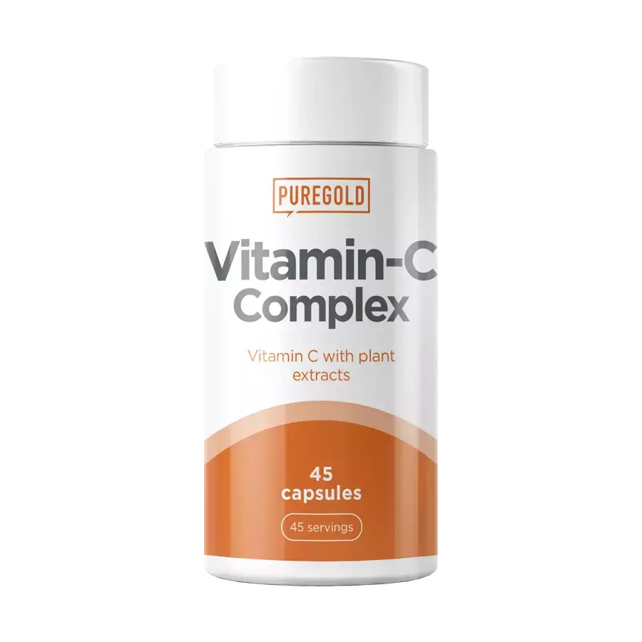 C-Complex C-vitamin növényi kivonatokkal - 45 kapszula - PureGold