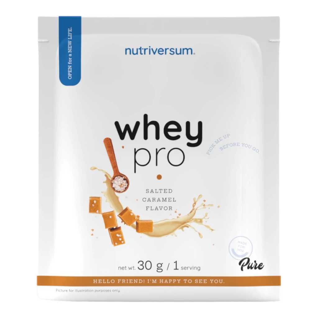 Whey PRO - 30 g - sós karamell - Nutriversum