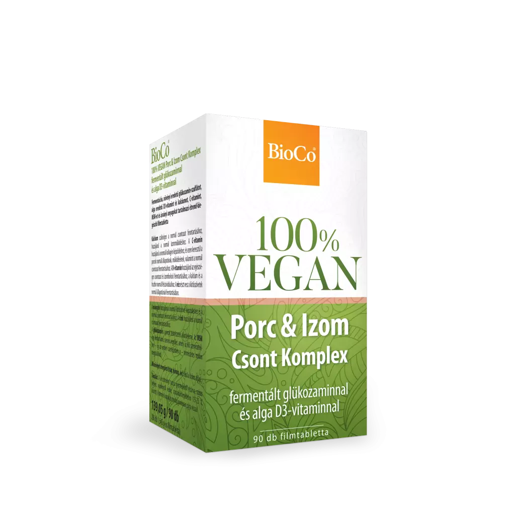 Bioco vegan porc&izom csont komplex filmtabletta 90 db