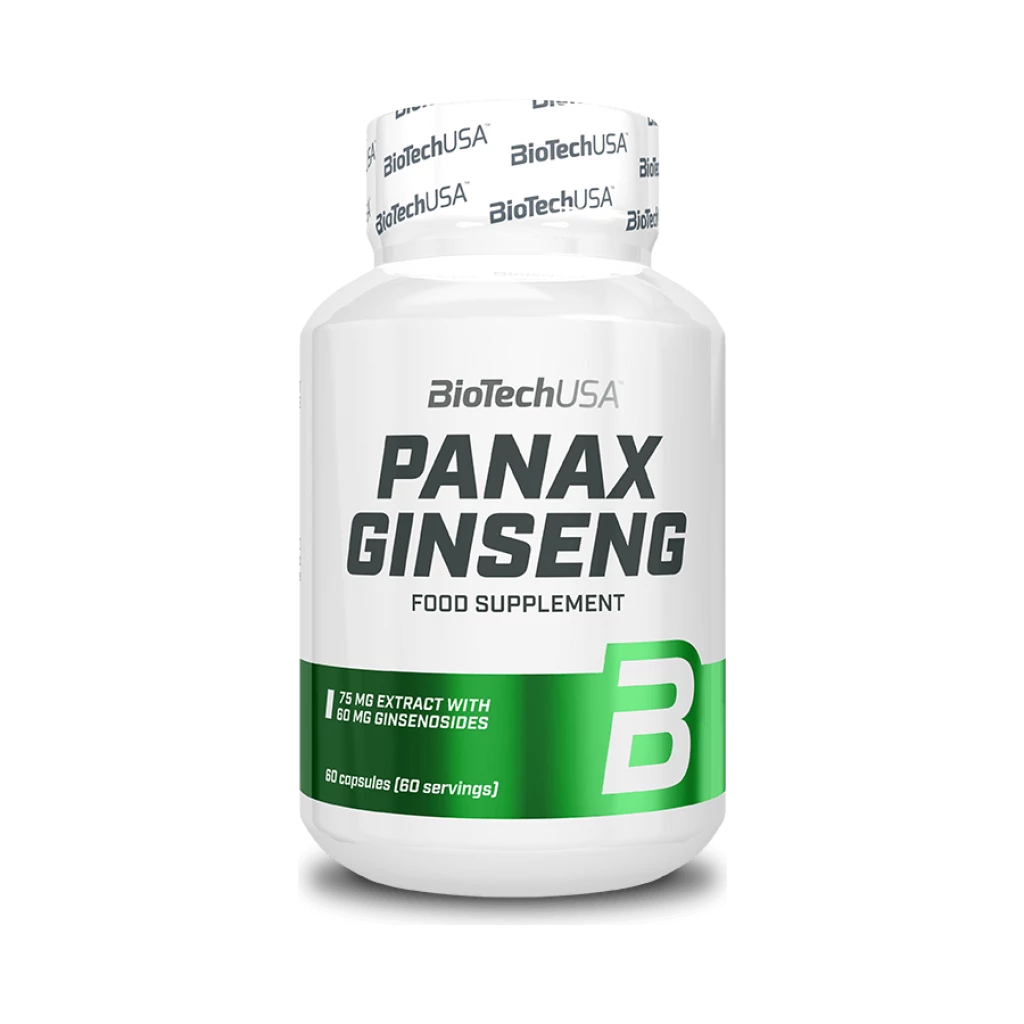 Panax Ginseng 60 kapszula - BioTech USA