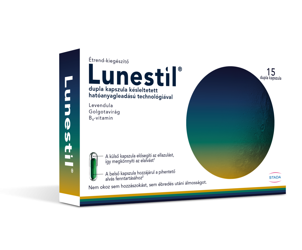 Lunestil dupla étrend-kiegészítő kapszula 15 db