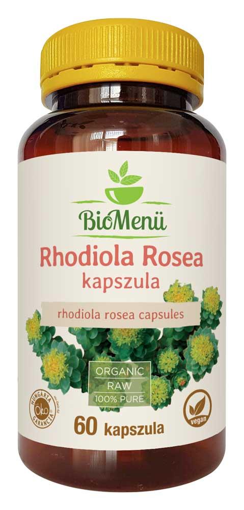 BioMenü bio rhodiola rosea 500 mg kapszula 60 db