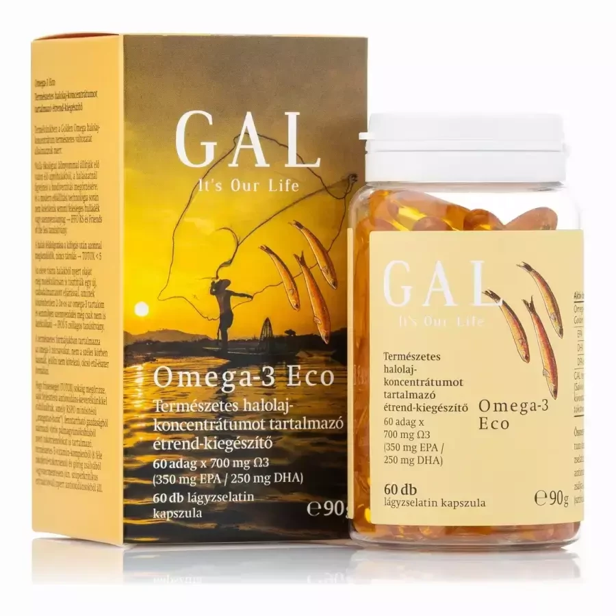 GAL Omega-3 Eco - 60 lágyzselatin kapszula
