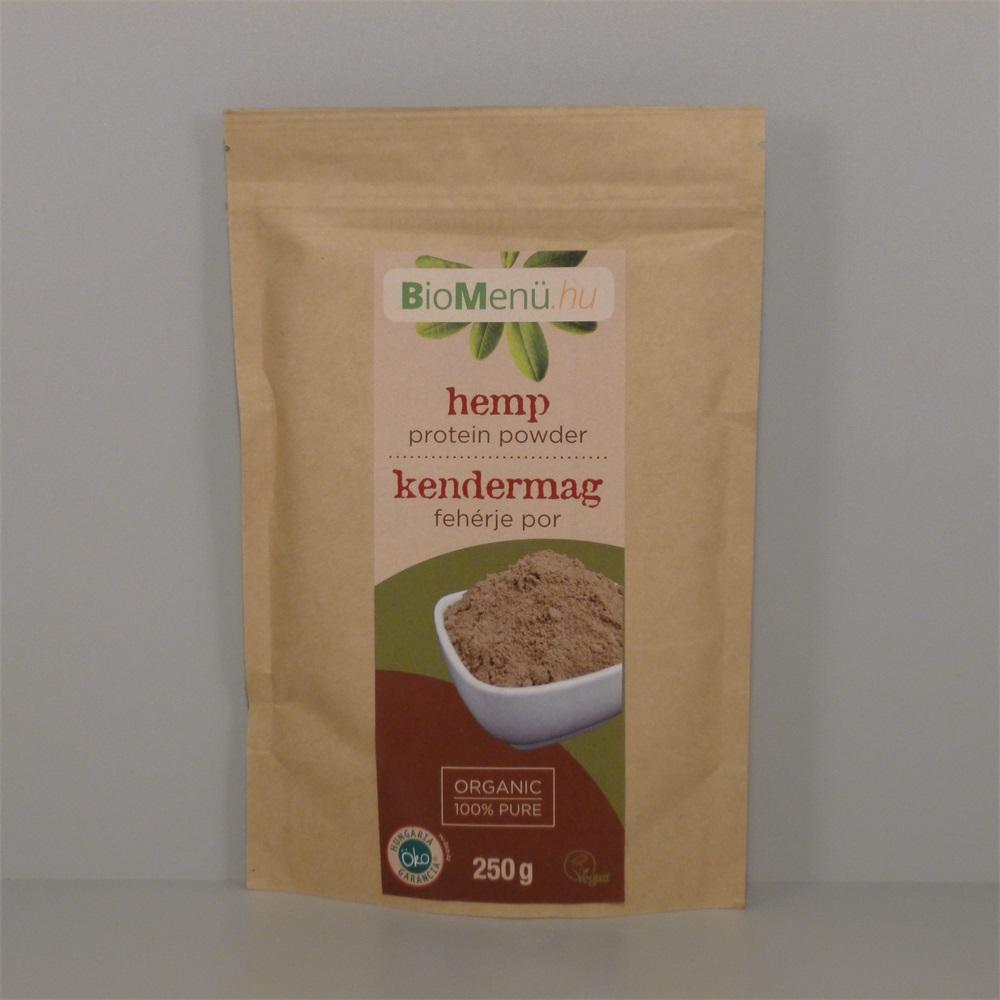 BioMenü bio kendermag fehérje por 250 g