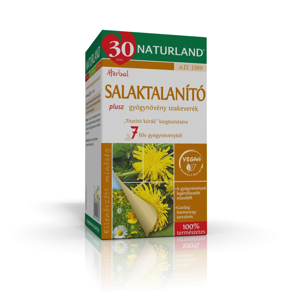 Naturland salaktalanító plusz teakeverék filteres 20x1,75g 35 g