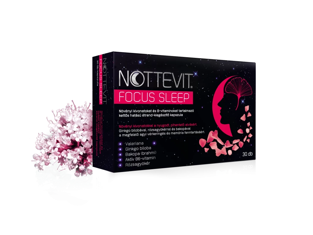 Nottevit focus sleep étrend-kiegészítő kapszula 30 db